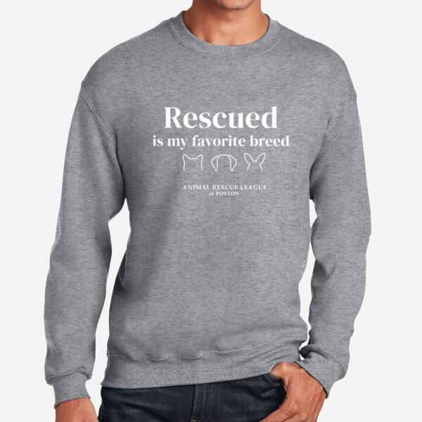 Heavy Blend Crewneck Sweatshirt - Rescued Thumbnail